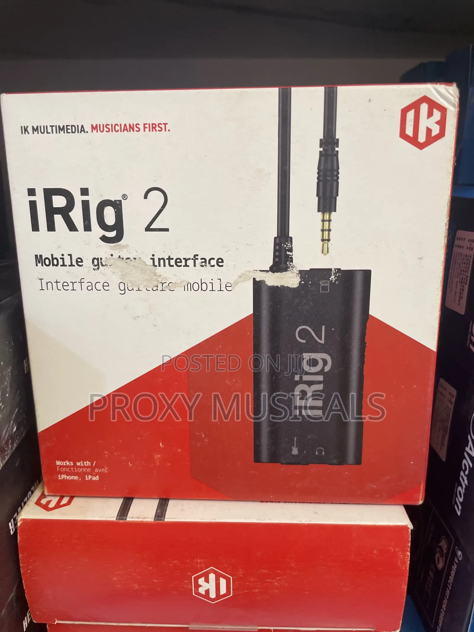 iRIG 2 Mobile Guitar Interface