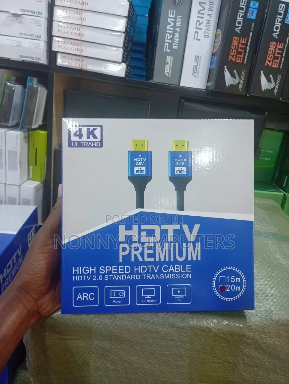20m HDTV 2.0 4k Ultra Hd High-Speed Hdmi Cable
