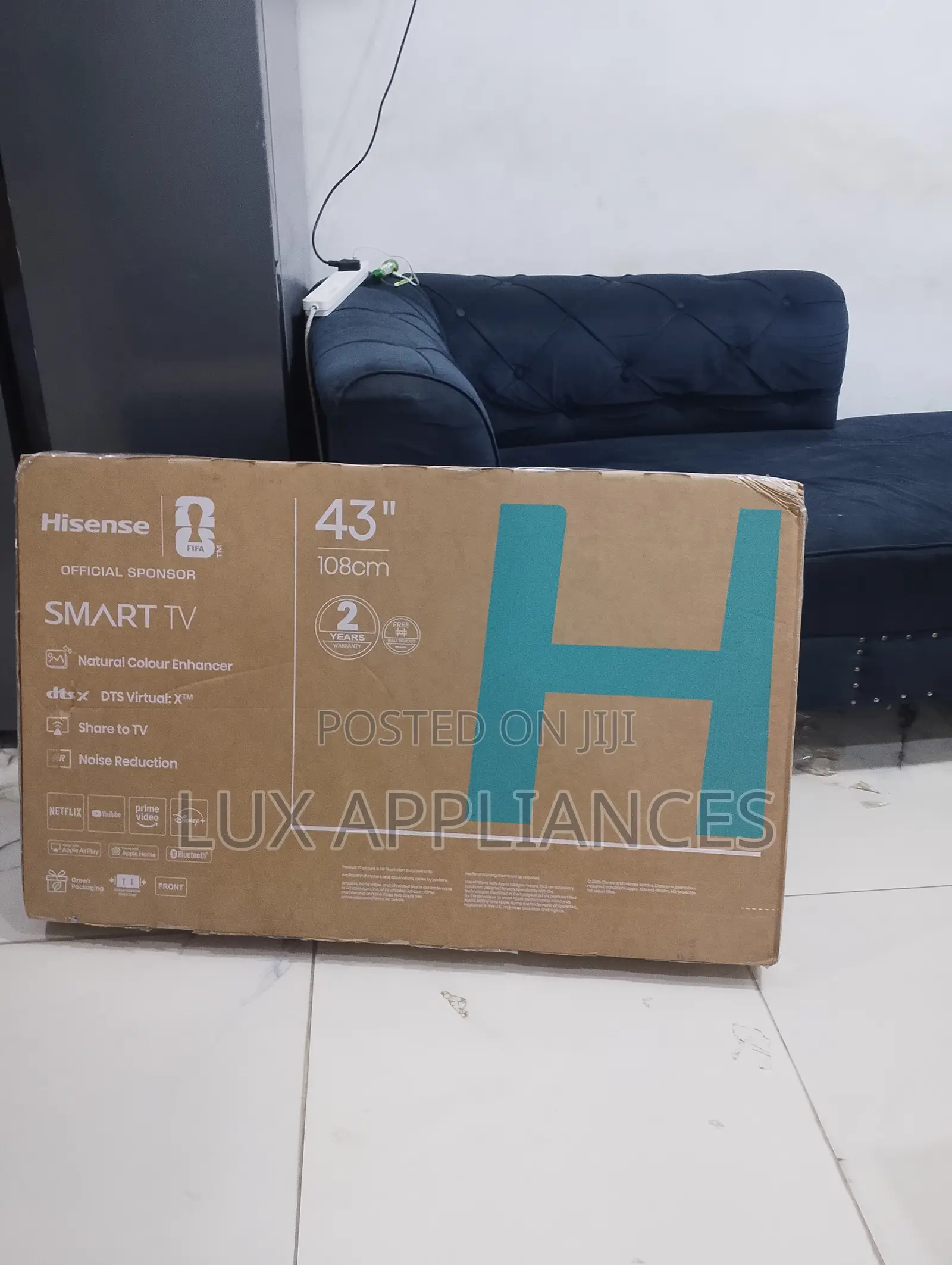 Hisense 43 Inch Smart LED TV With Clear Picture