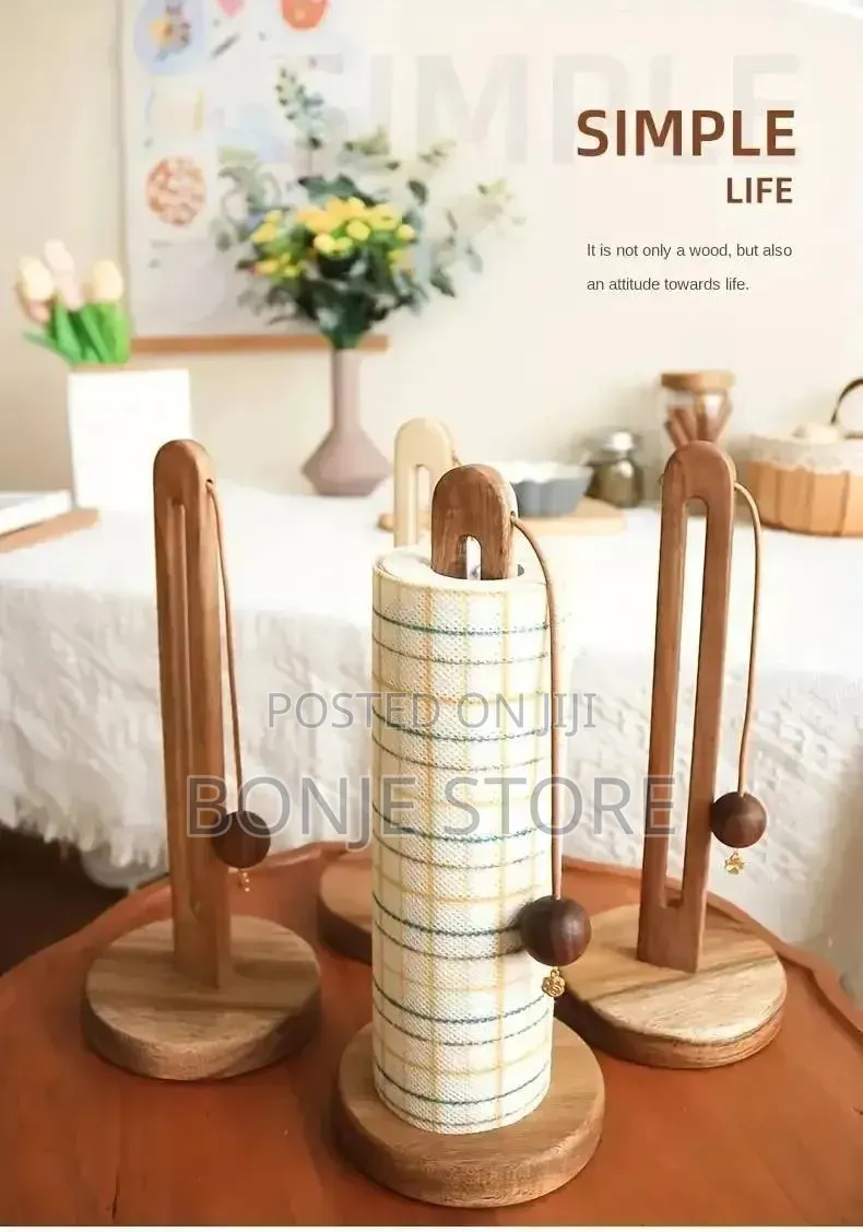 Wooden Tissue Paper Holder