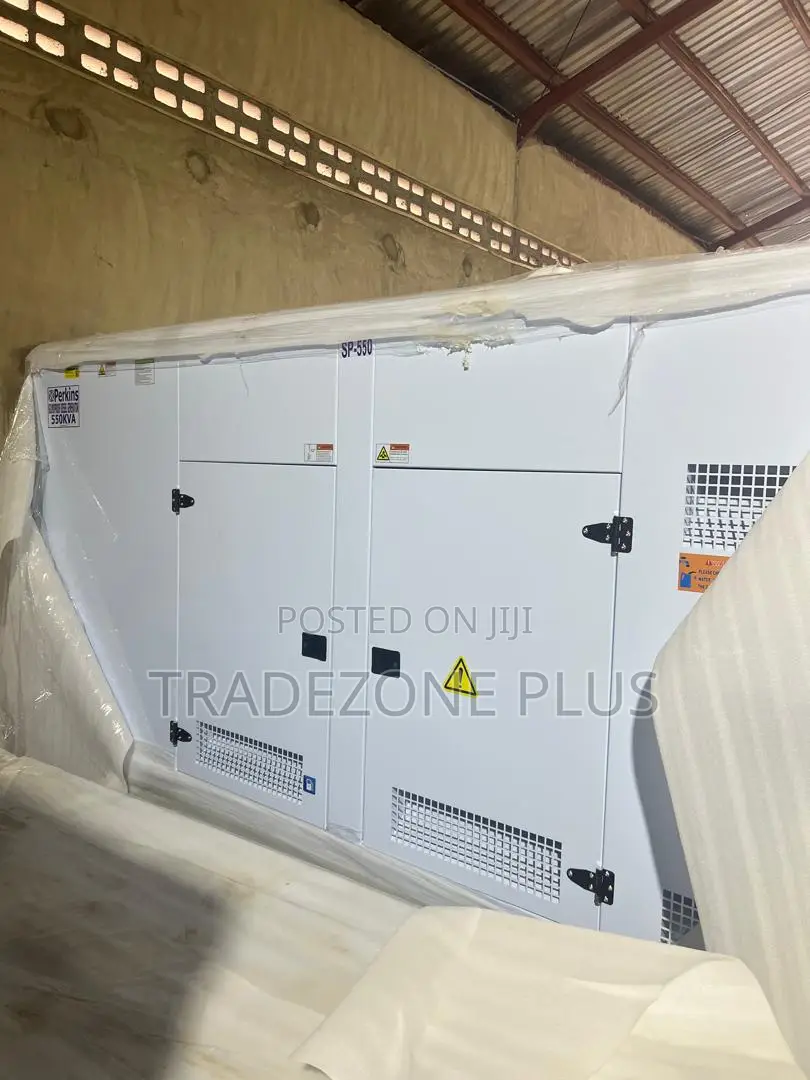 550KVA Perkins Soundproof Genset – Ideal for Power Requirements