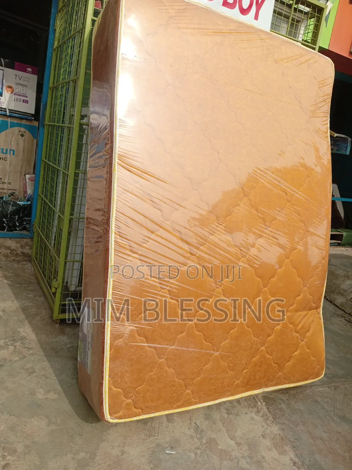 4 and Half by 12 Inches Semi Orthopedic Mattress