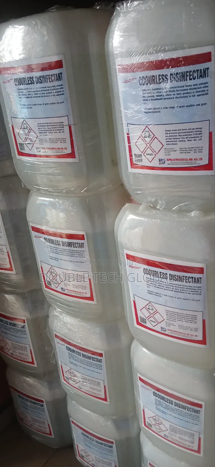 Title: Odourless Disinfectant 20L - Original Alpha - N70k