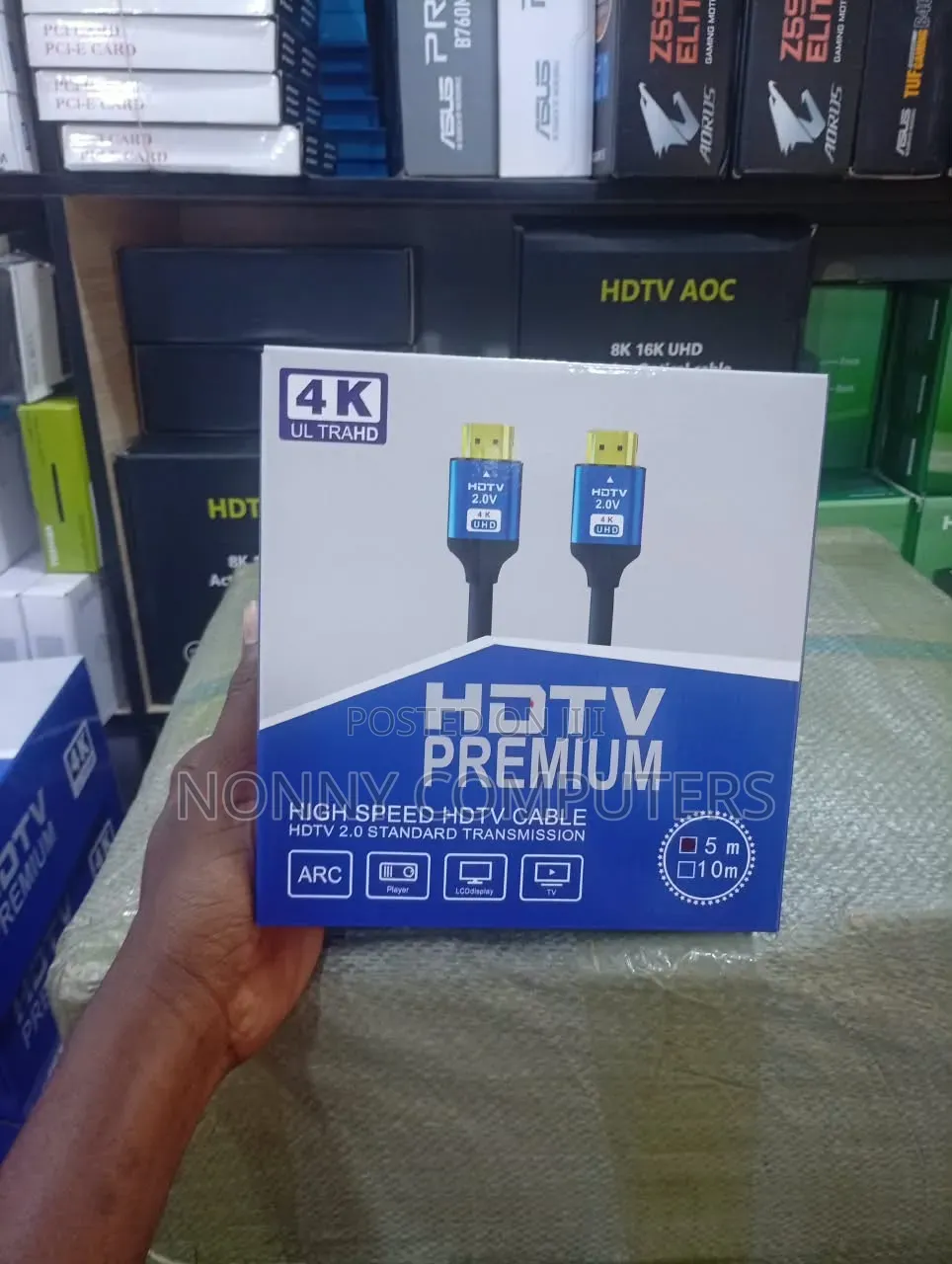 5m HDTV 2.0 4k Ultra Hd High-Speed Hdmi Cable