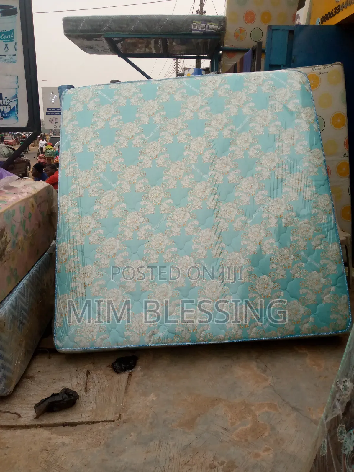 6 by 6 by 8 Inches Semi Orthopedic Mattress