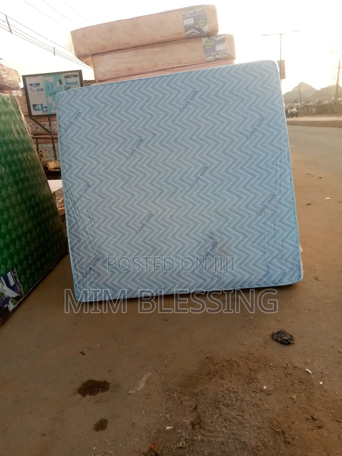 6 by 6 by 8 Inches Semi Orthopedic Mattress