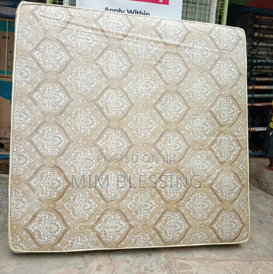 6 by 6 by 8 Inches Semi Orthopedic Mattress