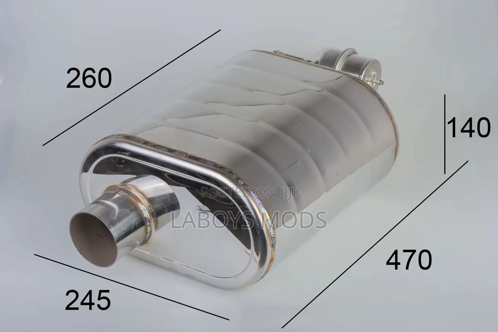 Exhaust Silencer Back Pot for All Cars