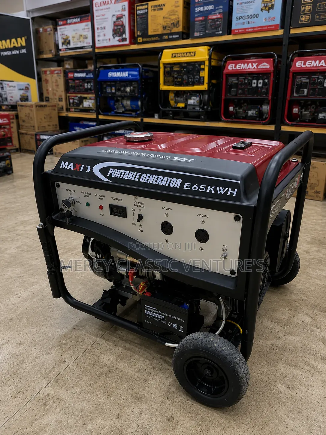 Maxi E65kwh Portable Generator – Reliable Power for Home & Business