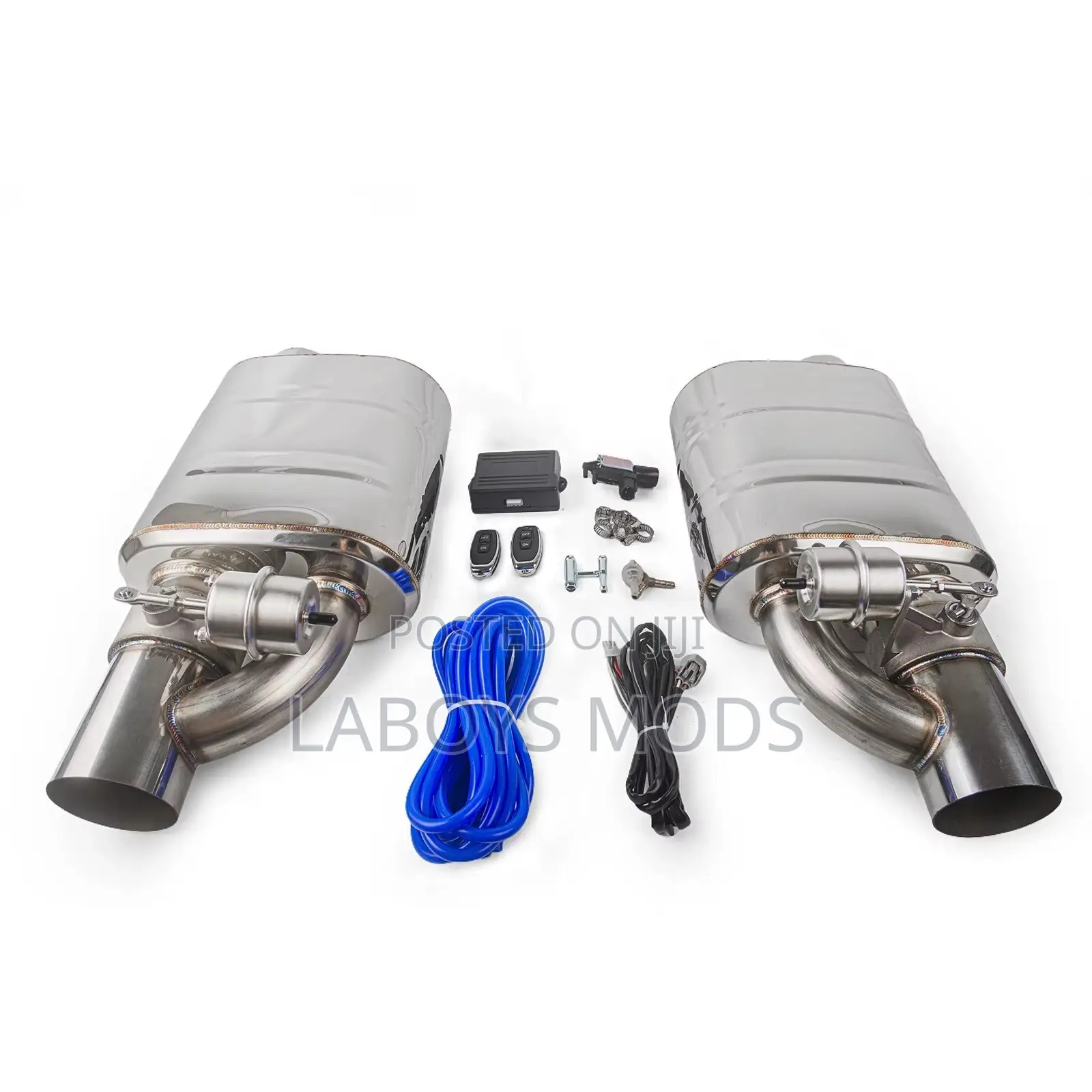 Exhaust Silencer Back Pot