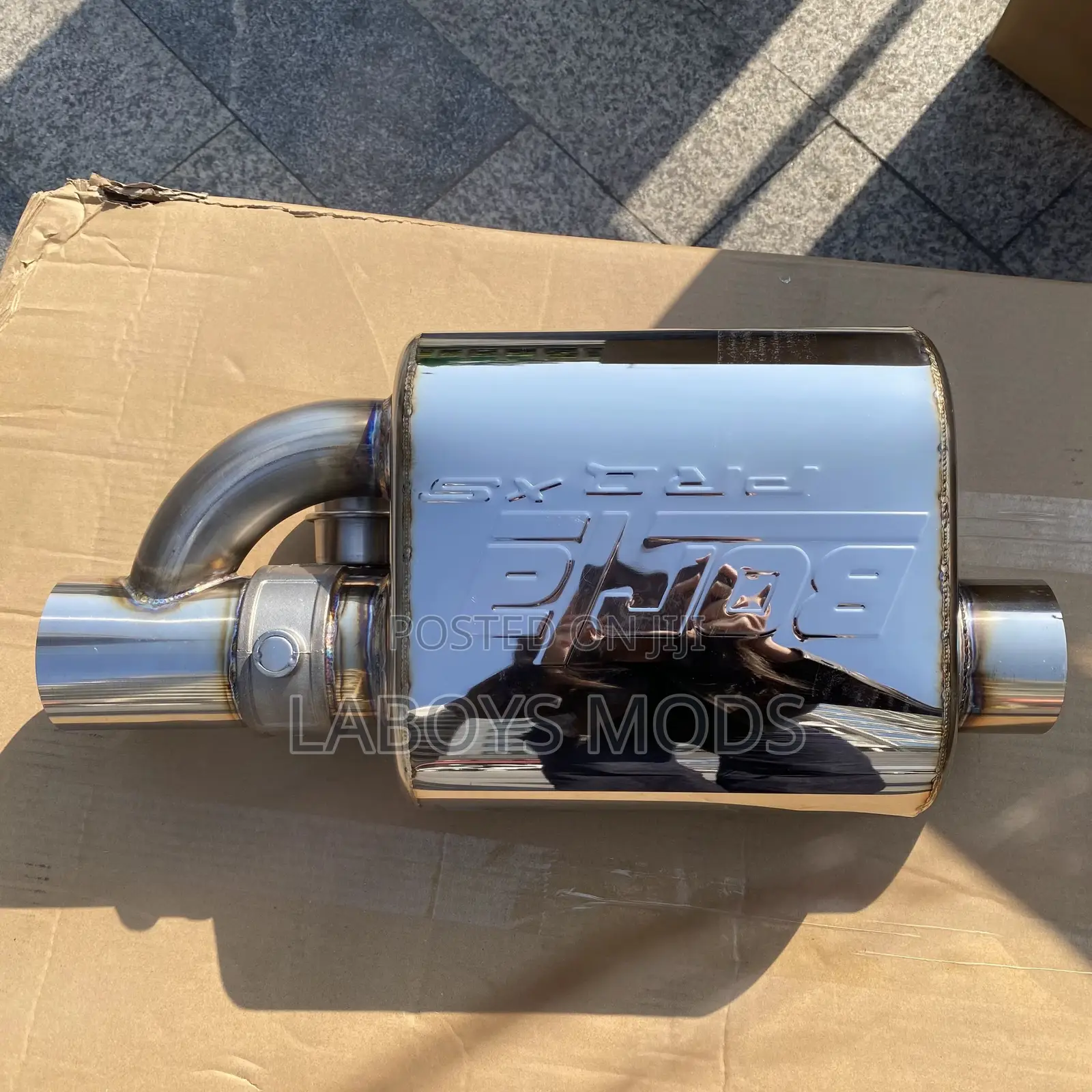 Silencer Exhaust Loud Back Pot Valvetronic