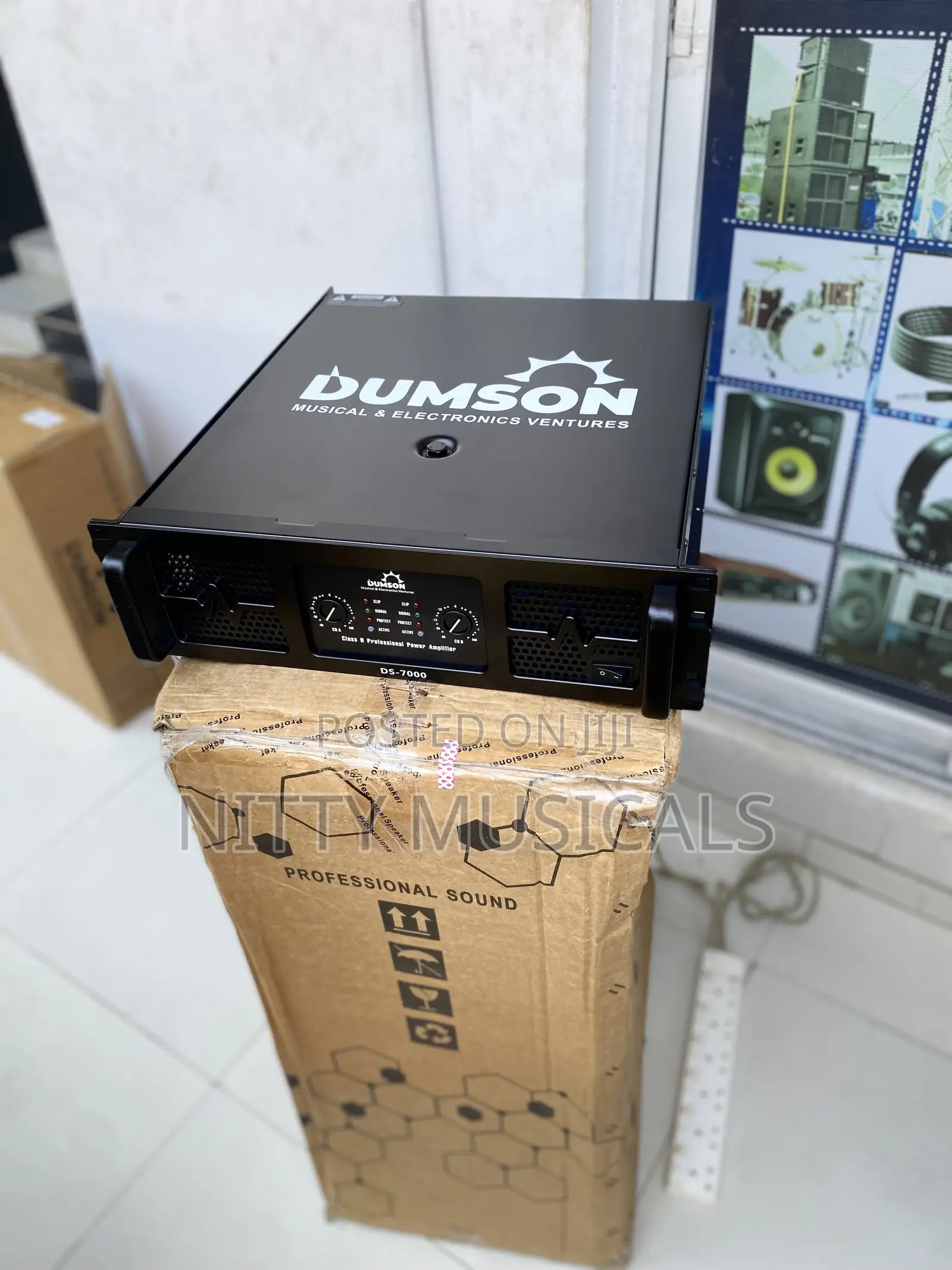 Dumson DS7000 Watts Heavyduty Powered Amplifier