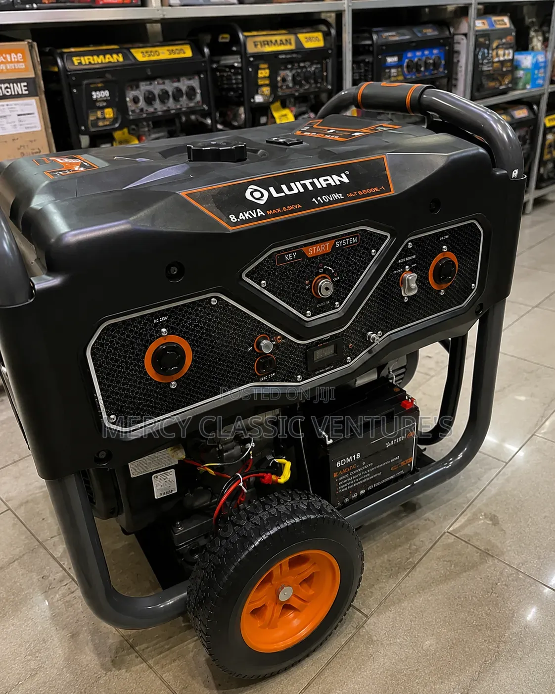 Lutian 10kva Remote Control Petrol Generator – Powerful & Reliable