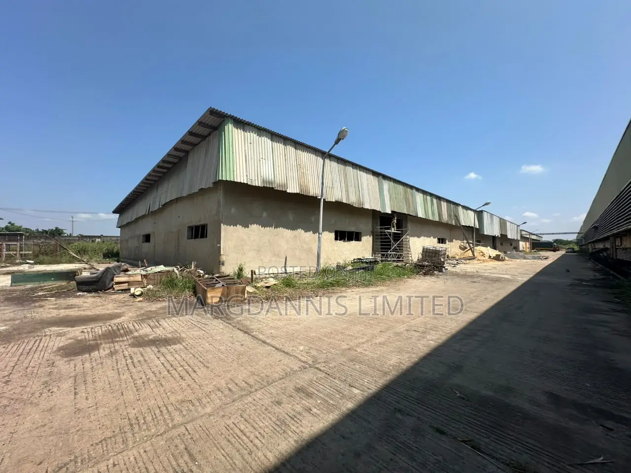 2255SQMs Warehouse for Lease Along Ibeshe Road, Ikorodu