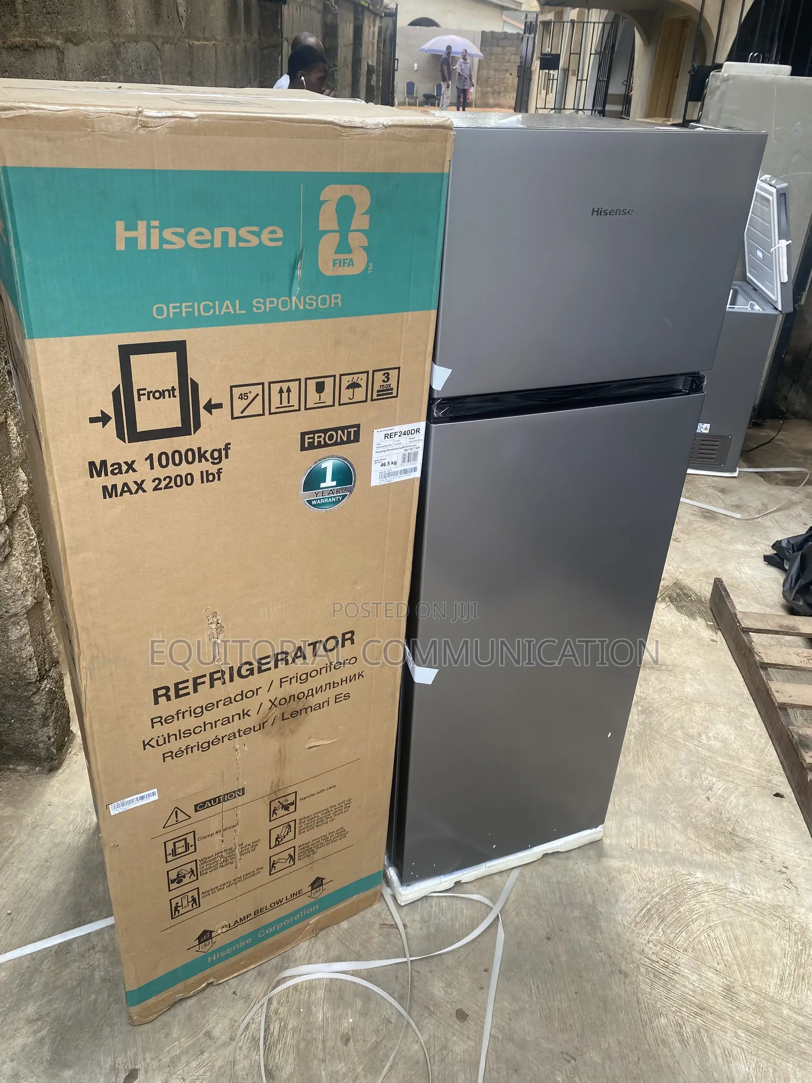 Hisense 240L REF240DR Top Freezer Food Storage Fridge