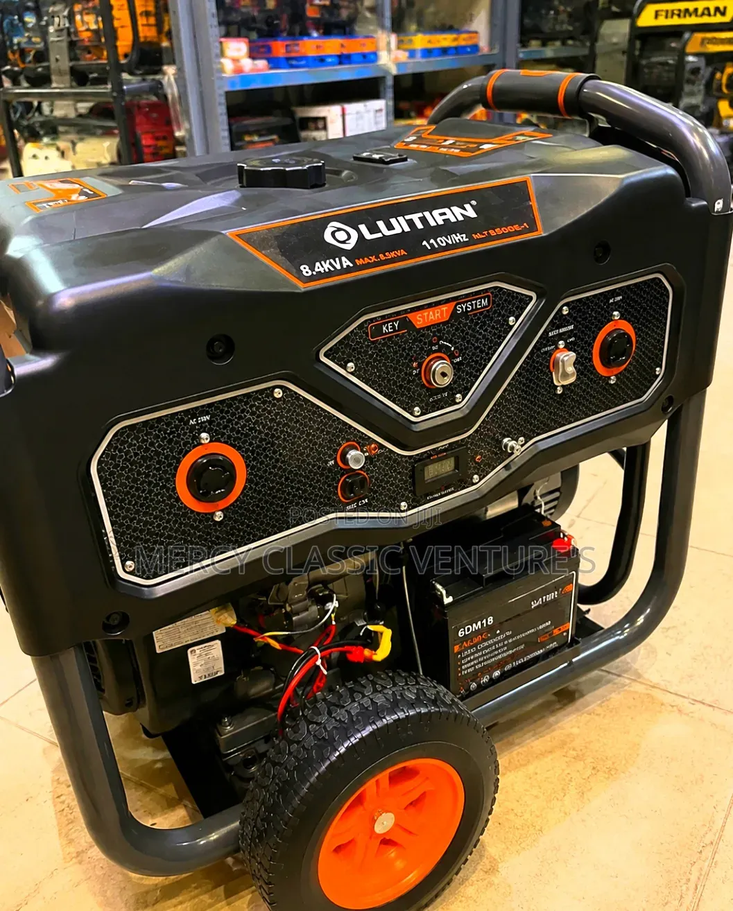 Lutian 10kva Remote Control Petrol Generator – Powerful & Reliable