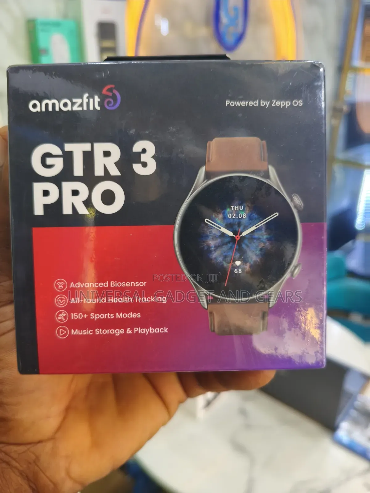 Amazfit GTR 3 Pro Smart Watch With 1.45” AMOLED Display,