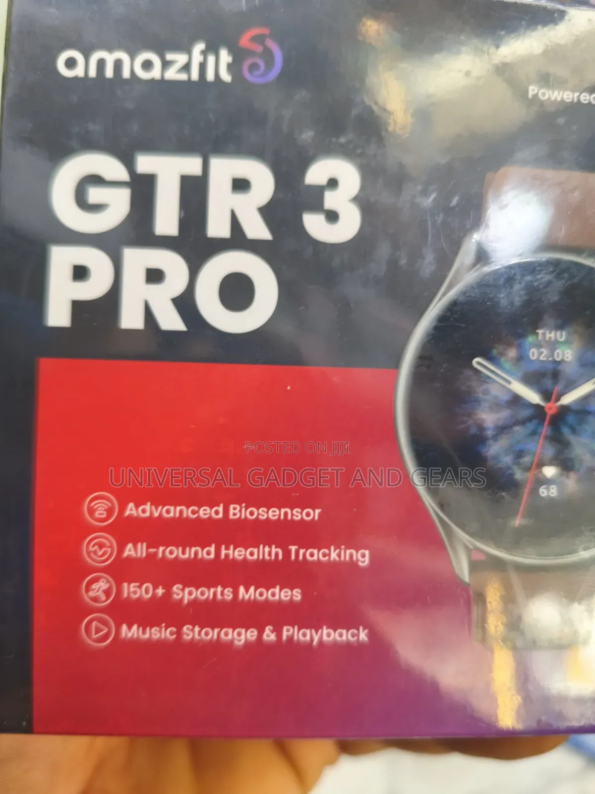 Amazfit GTR 3 Pro Smart Watch With 1.45” AMOLED Display,