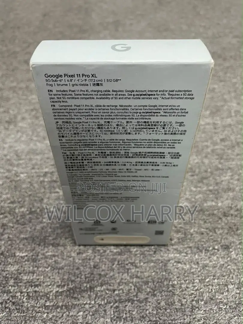 New Google Pixel 11 Pro XL 256 GB Gray