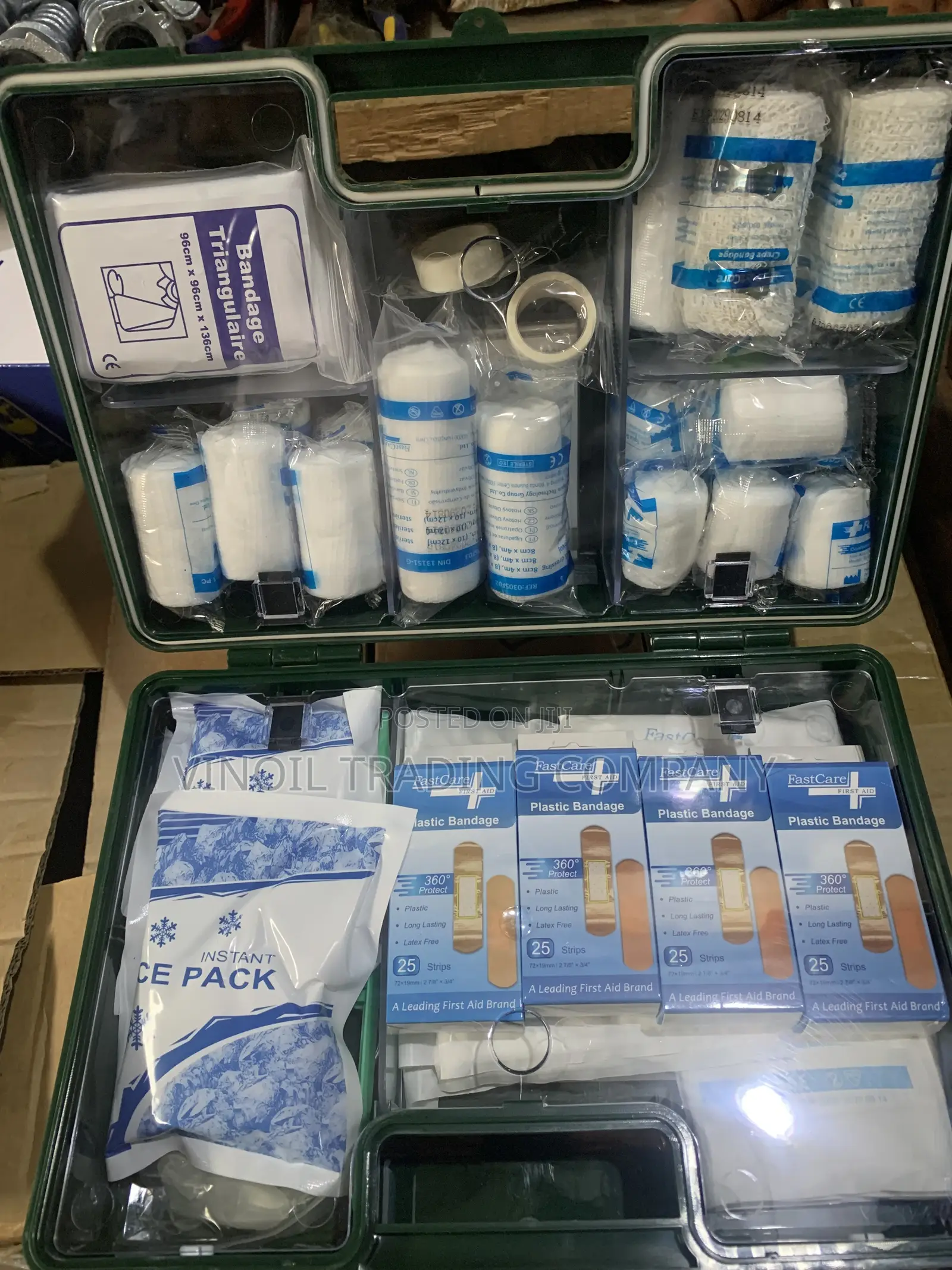 First Aid Box - SAFETY FIRST AID - For 50 People - European