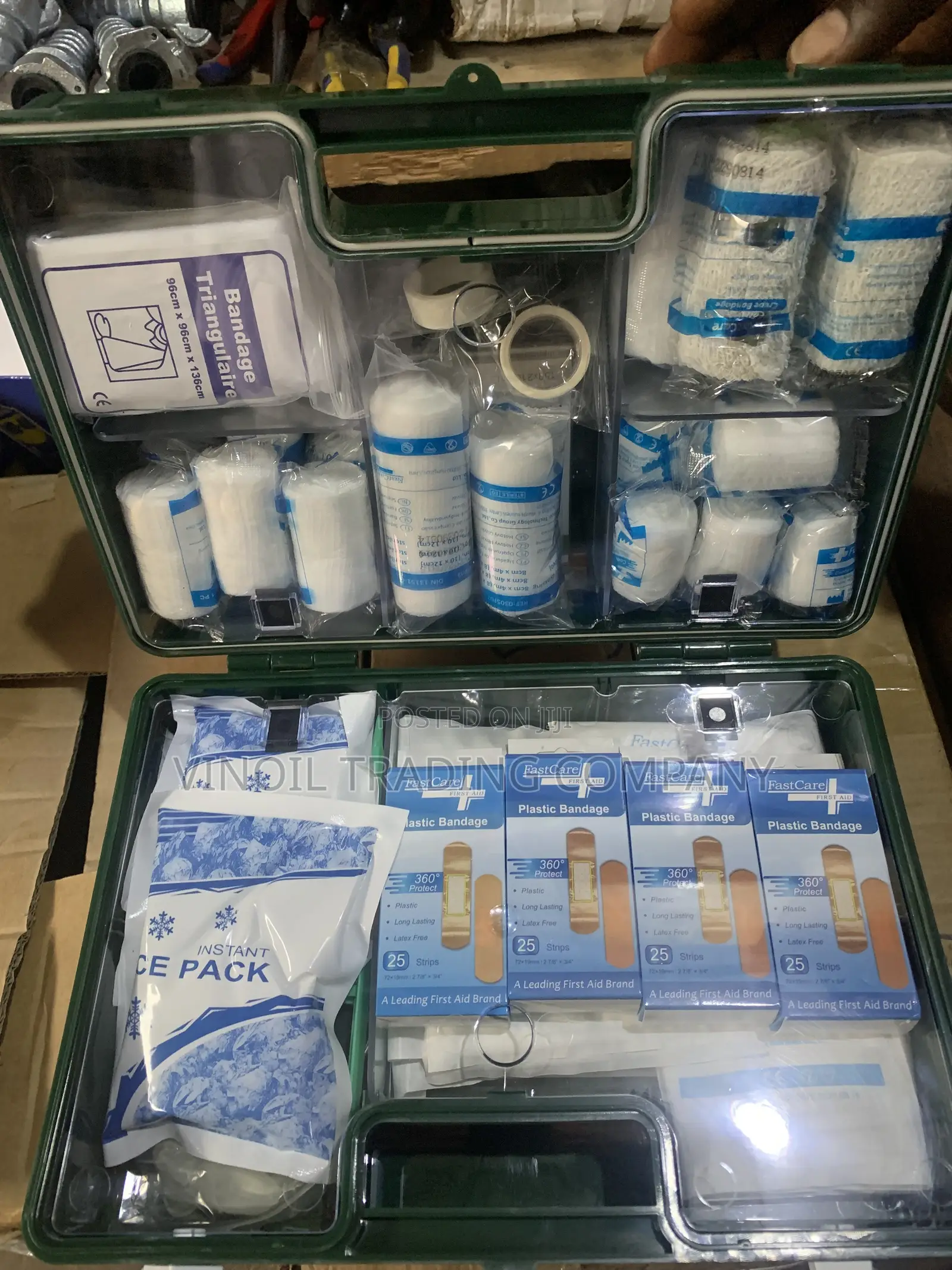 First Aid Box - SAFETY FIRST AID - For 50 People - European