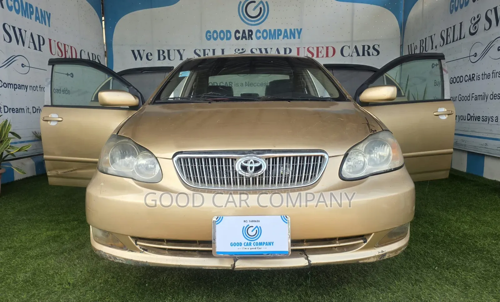Toyota Corolla 2006 Gold
