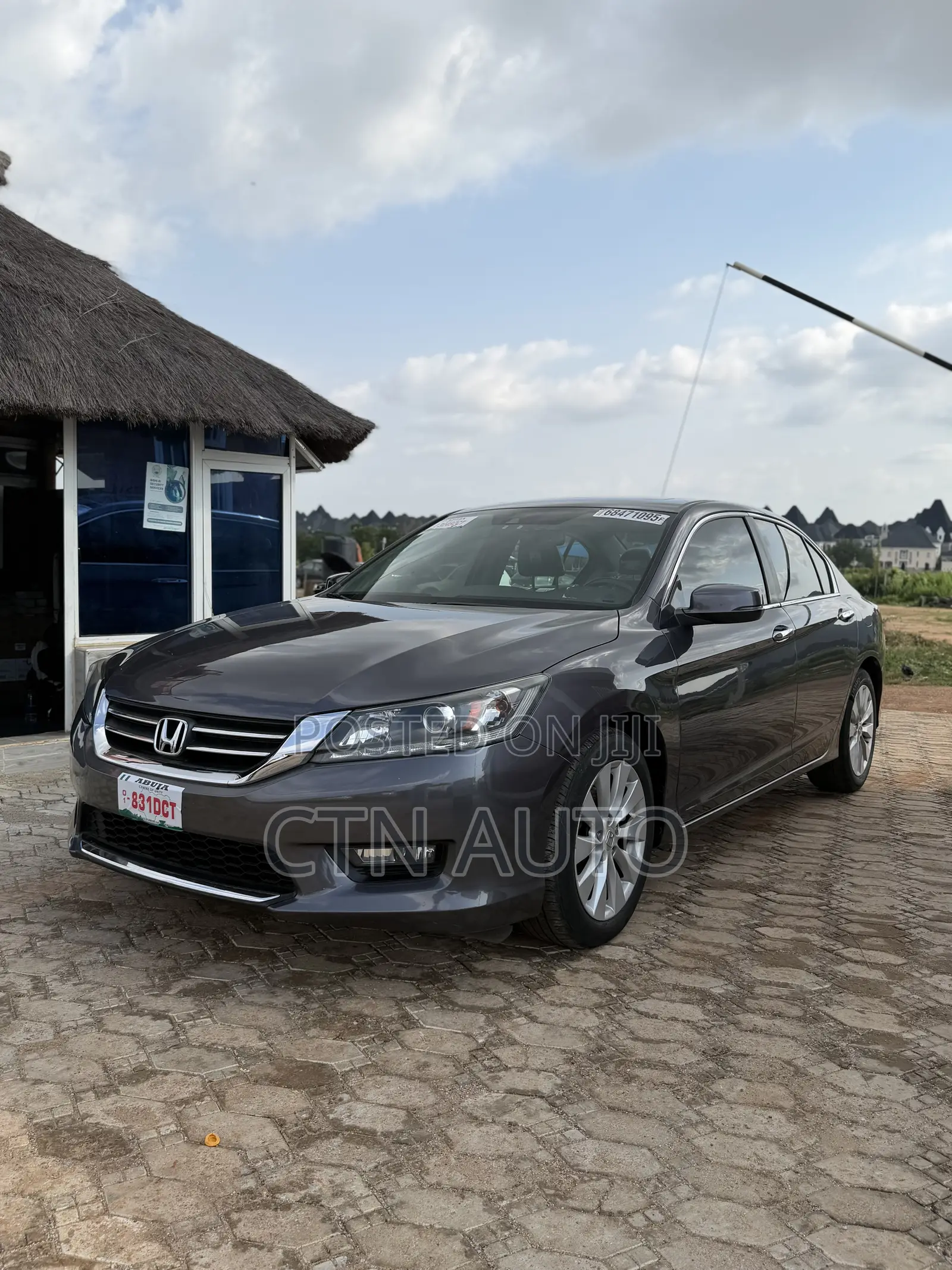 Honda Accord EX-L V-6 4dr Sedan (3.5L 6cyl 6A) 2014 Gray