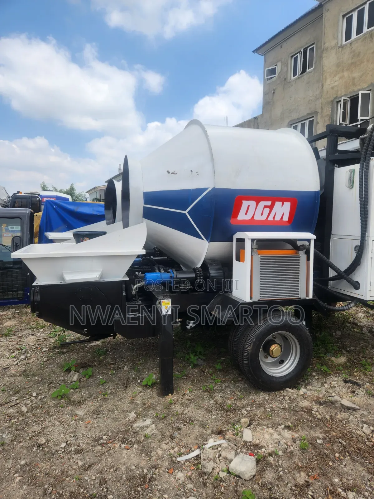 Concrete Pump With Mixer 50cubic