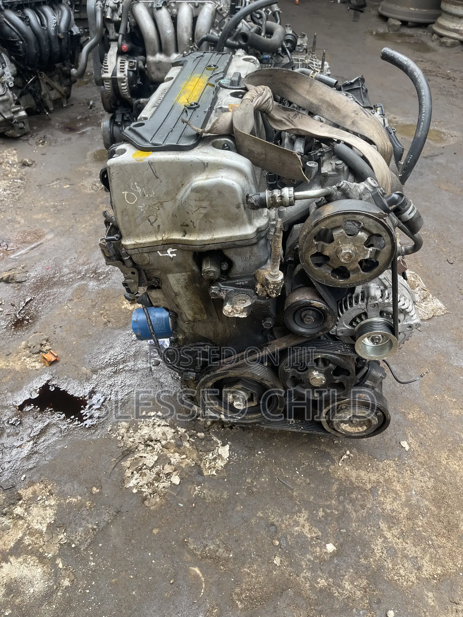 Honda Accord 2003 Engine and Gear Box 4plugs