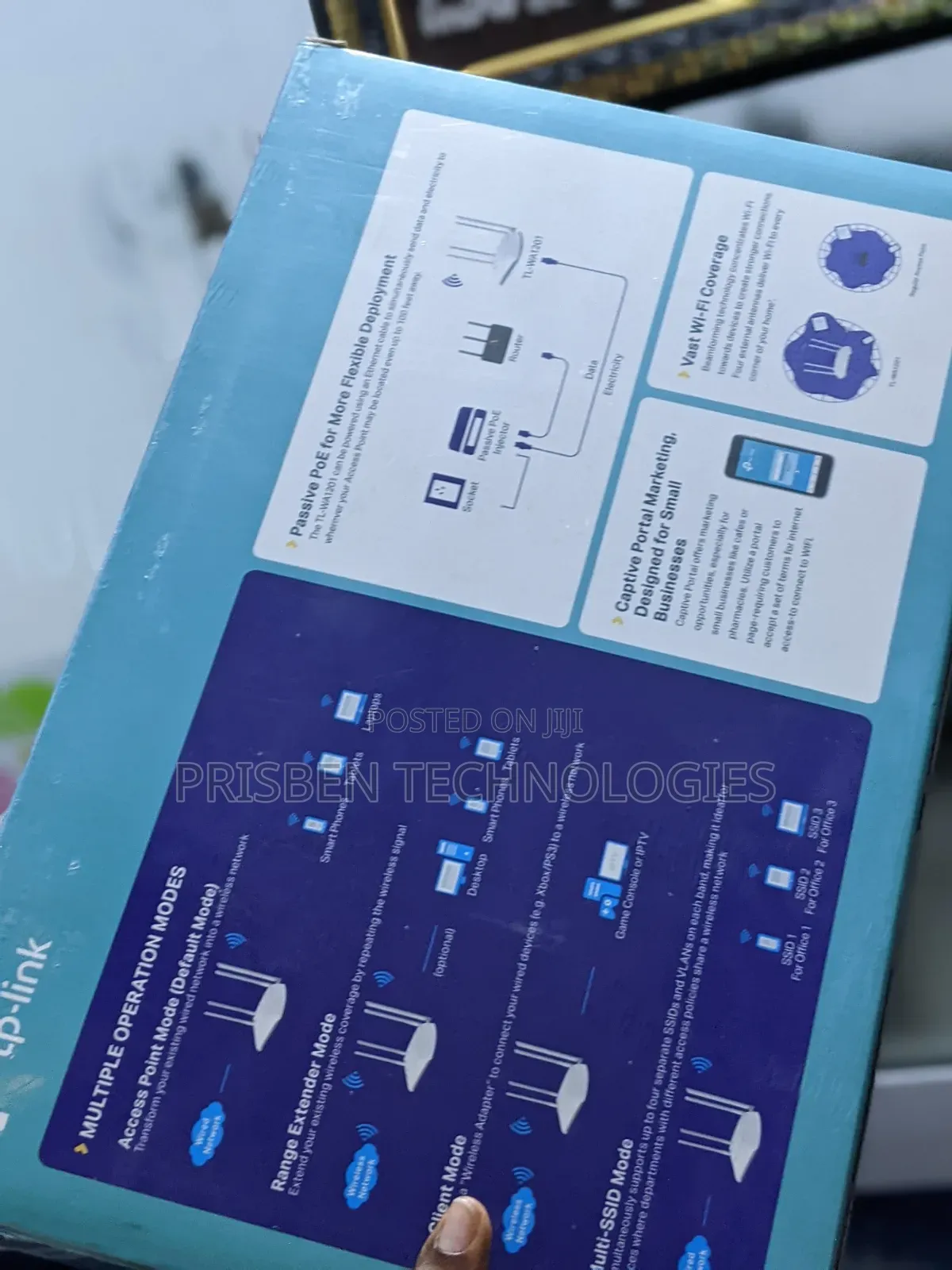 TP-Link Wireless Access Point Dual Band/Gigabit Port Ac1200