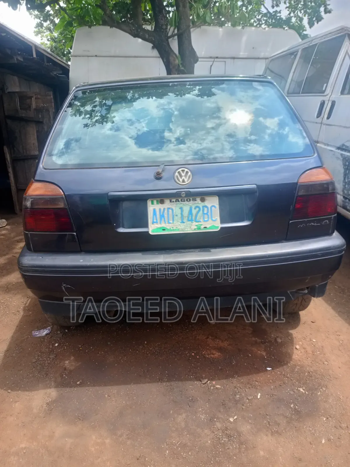 Volkswagen Golf 2003 Blue