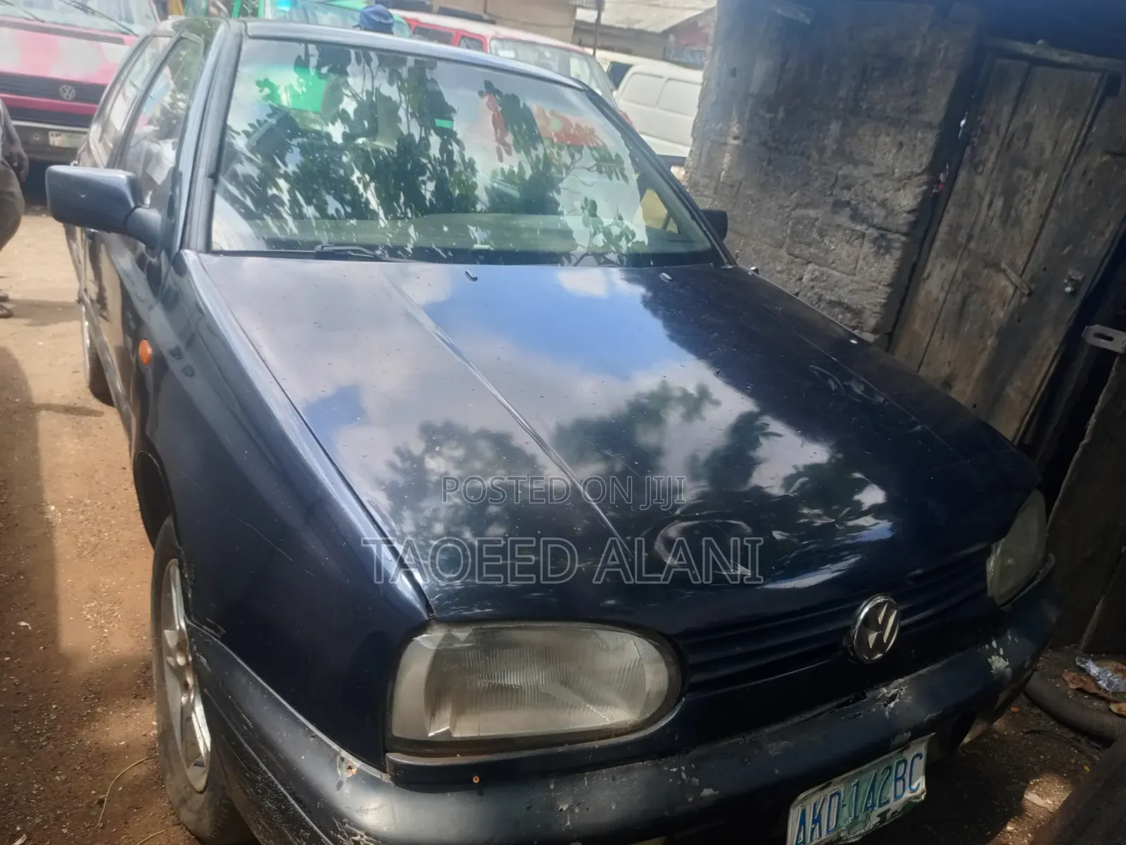 Volkswagen Golf 2003 Blue