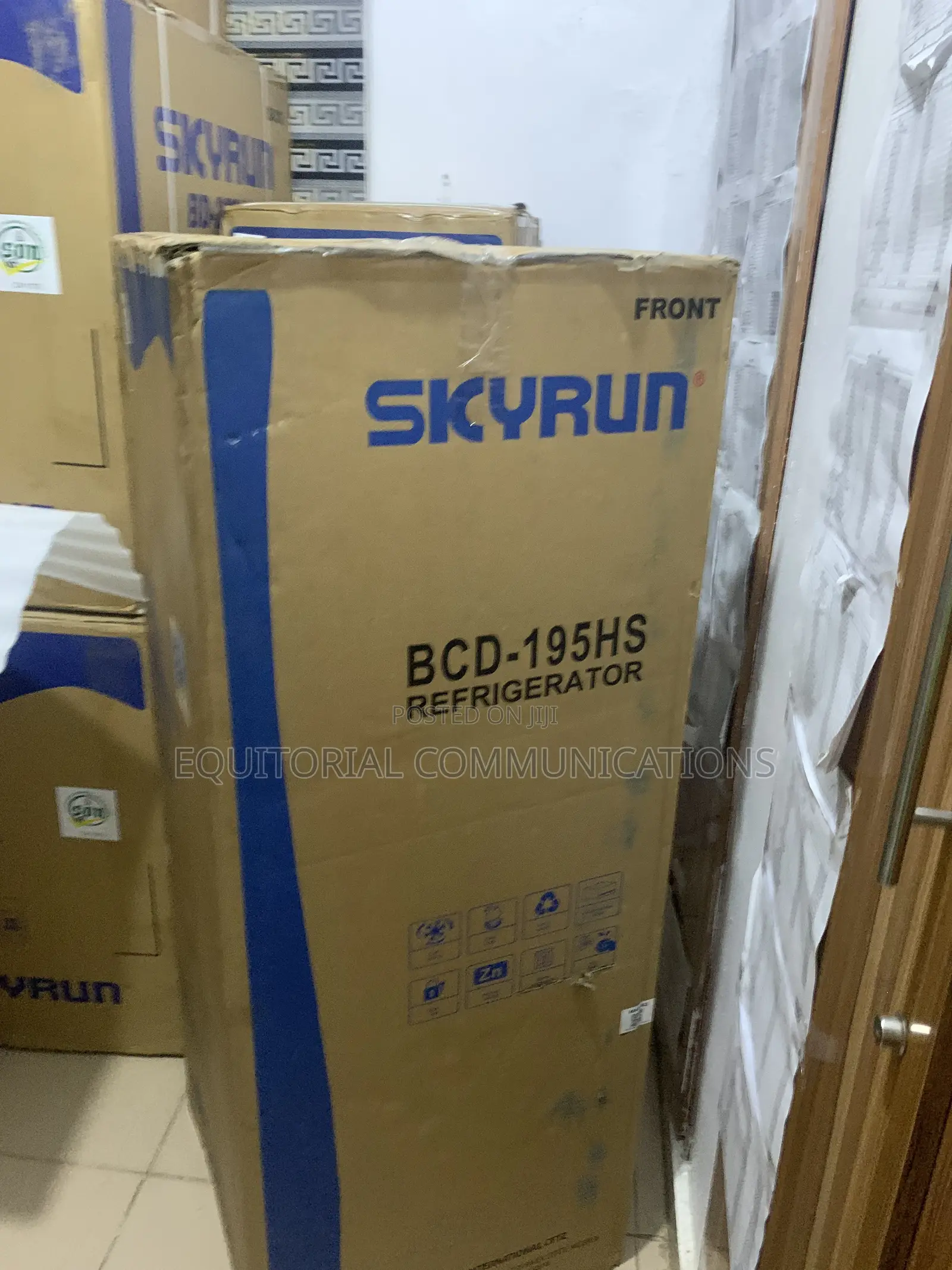 Skyrun 195L Double Door Fridge –BCD-195HS Home Refrigerator With Ample