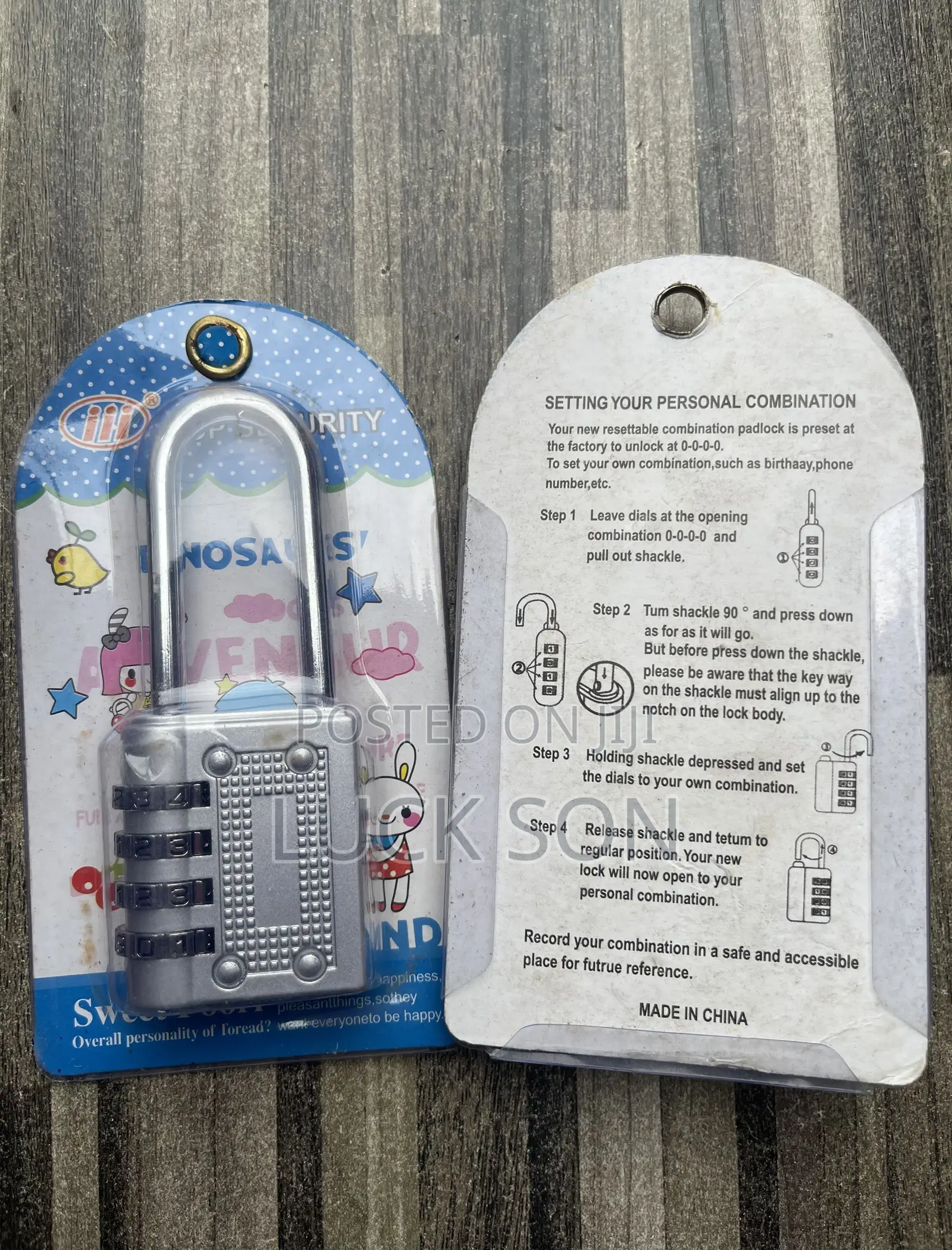 Number Security Padlock