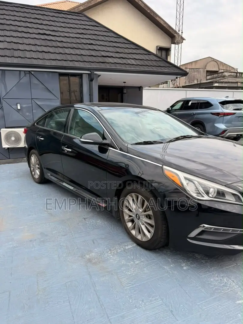 Hyundai Sonata Limited 4dr Sedan (2.4L 4cyl 6A) 2015 Black