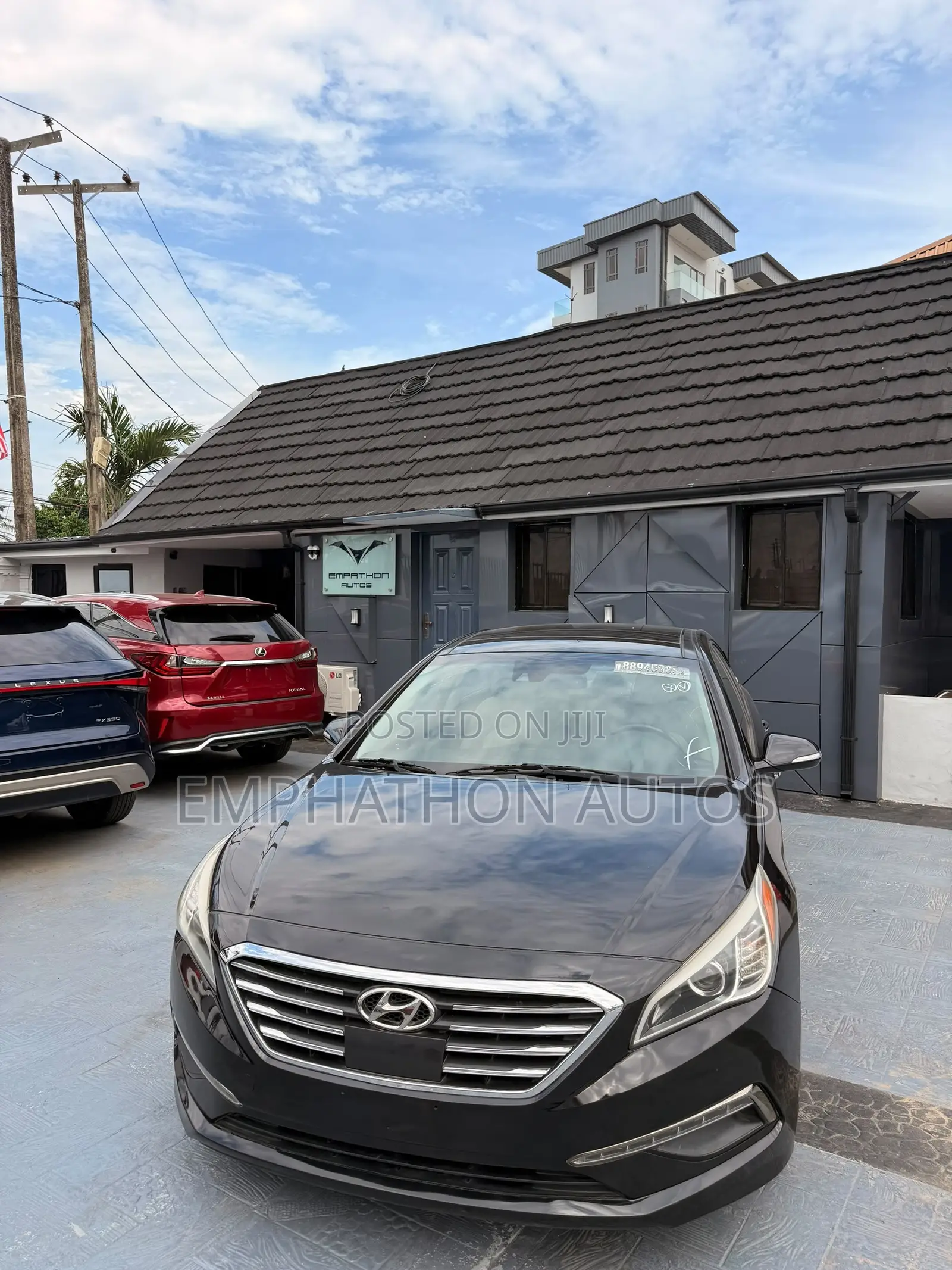 Hyundai Sonata Limited 4dr Sedan (2.4L 4cyl 6A) 2015 Black
