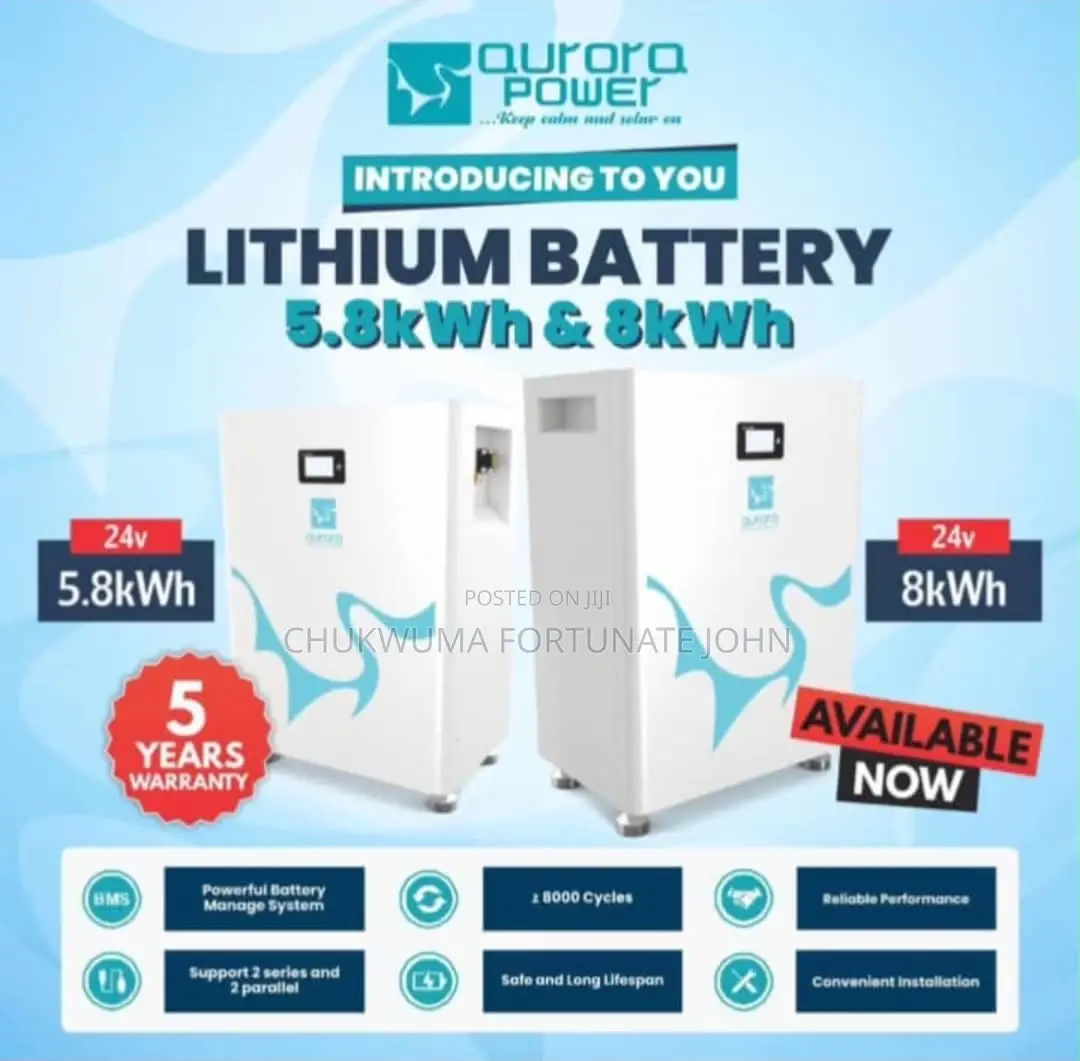 Aurora 5.8(24 Volts) Battery