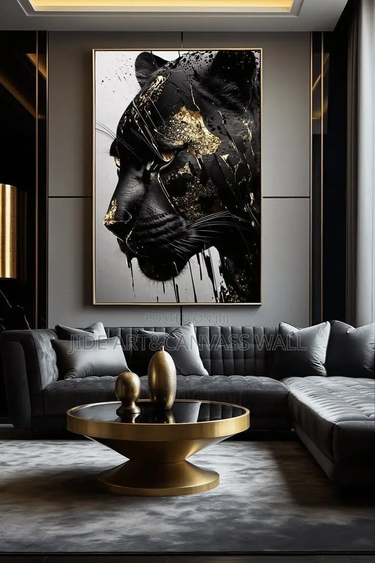 Canvass Lion Wall Frames