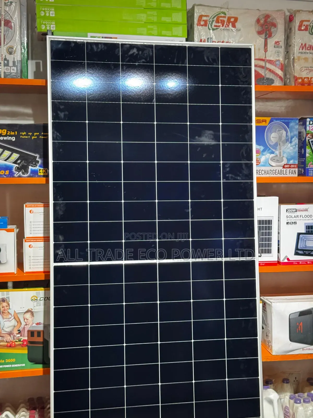 Longi 630w Anti-Shade Bi-Facial Panels Himo X6