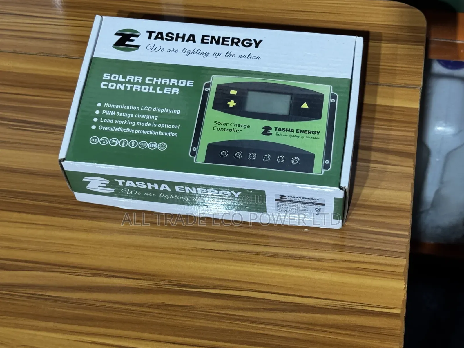 60amps PWM Charge Controller 12/24/48v - TASHA ENERGY