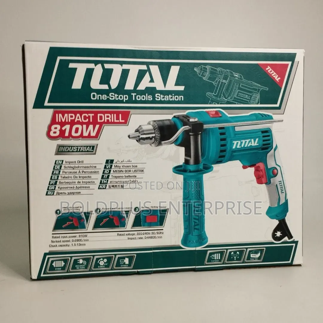 810 Watts Total Electric Drilling