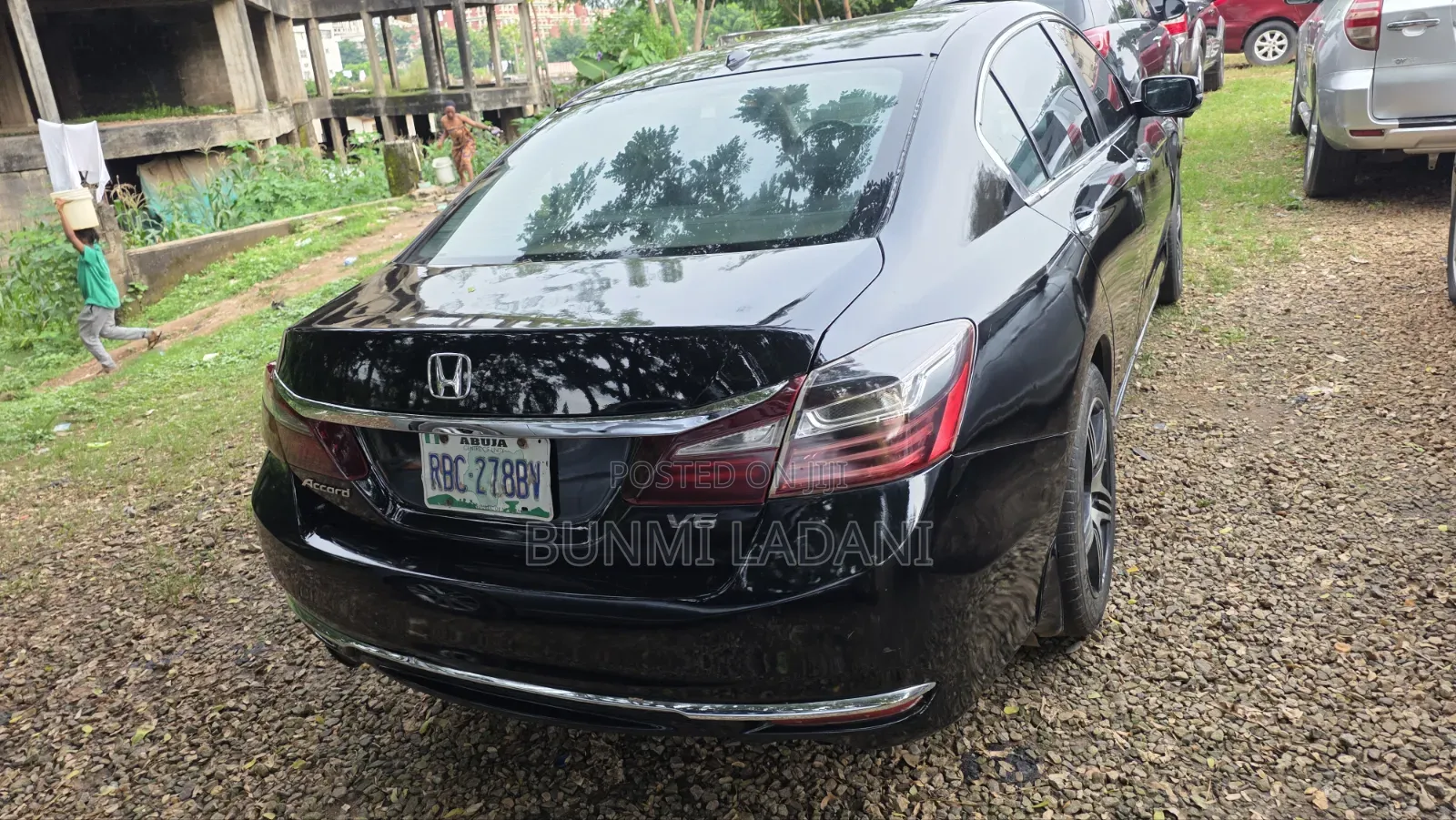 Honda Accord EX-L V6 w/Navigation 4dr Sedan (3.5L 6cyl 6A) 2015 Black