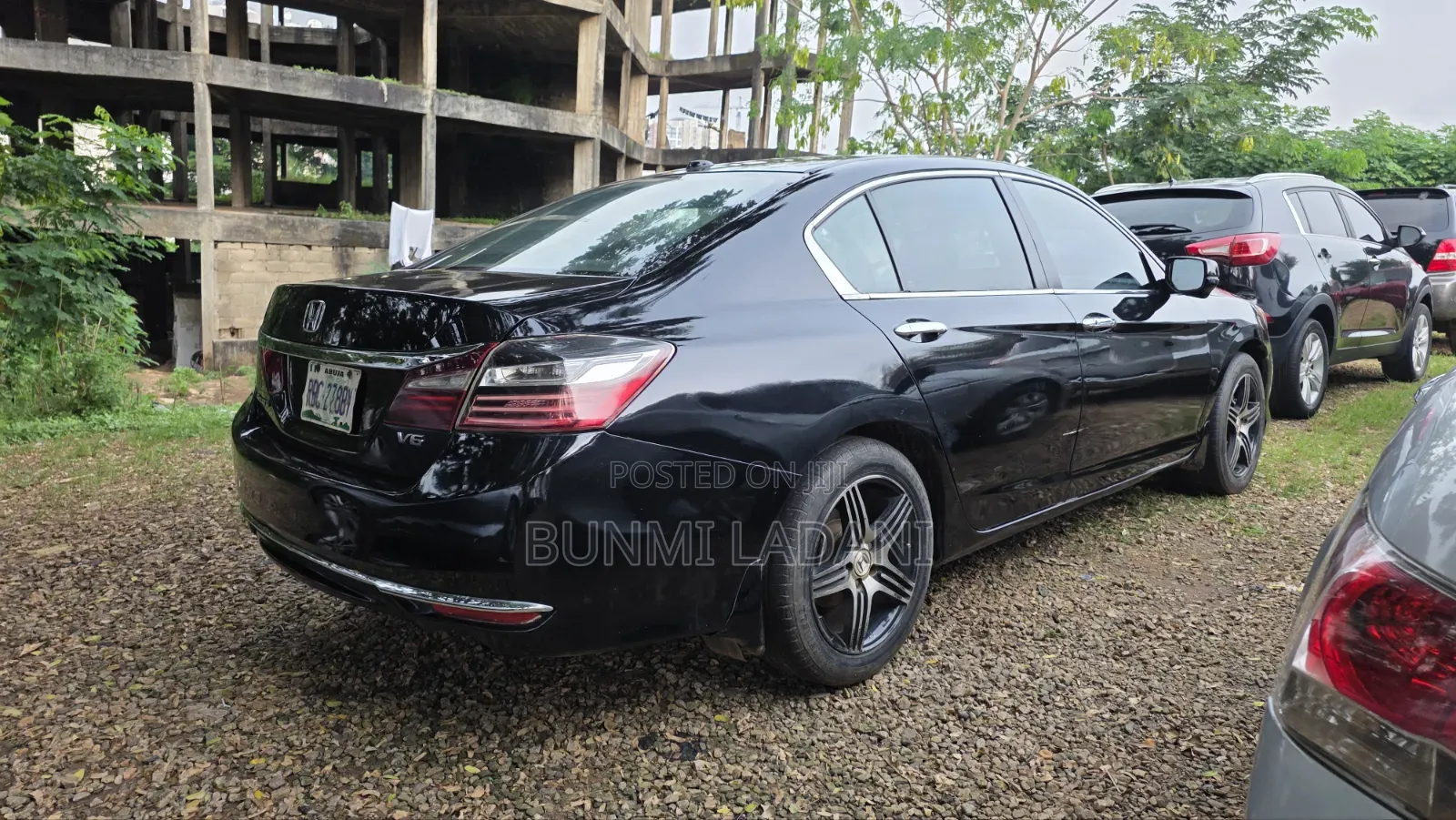 Honda Accord EX-L V6 w/Navigation 4dr Sedan (3.5L 6cyl 6A) 2015 Black