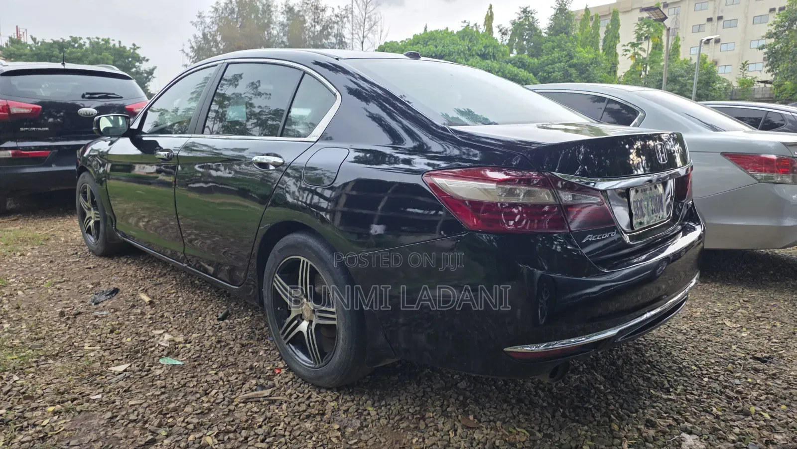 Honda Accord EX-L V6 w/Navigation 4dr Sedan (3.5L 6cyl 6A) 2015 Black