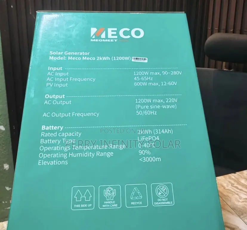 MECO 2kWh 1200W Solar Generator – BIG PROMO!