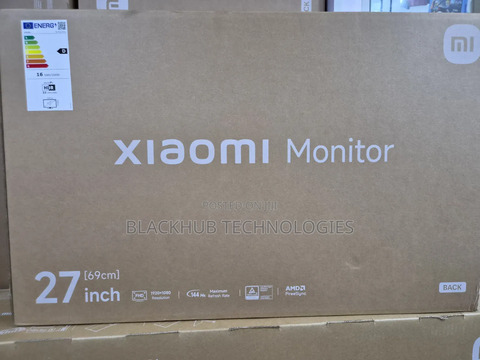 Xiaomi Monitor A27i 2026, FHD, 144Hz Refresh Rate, AMD Freesync