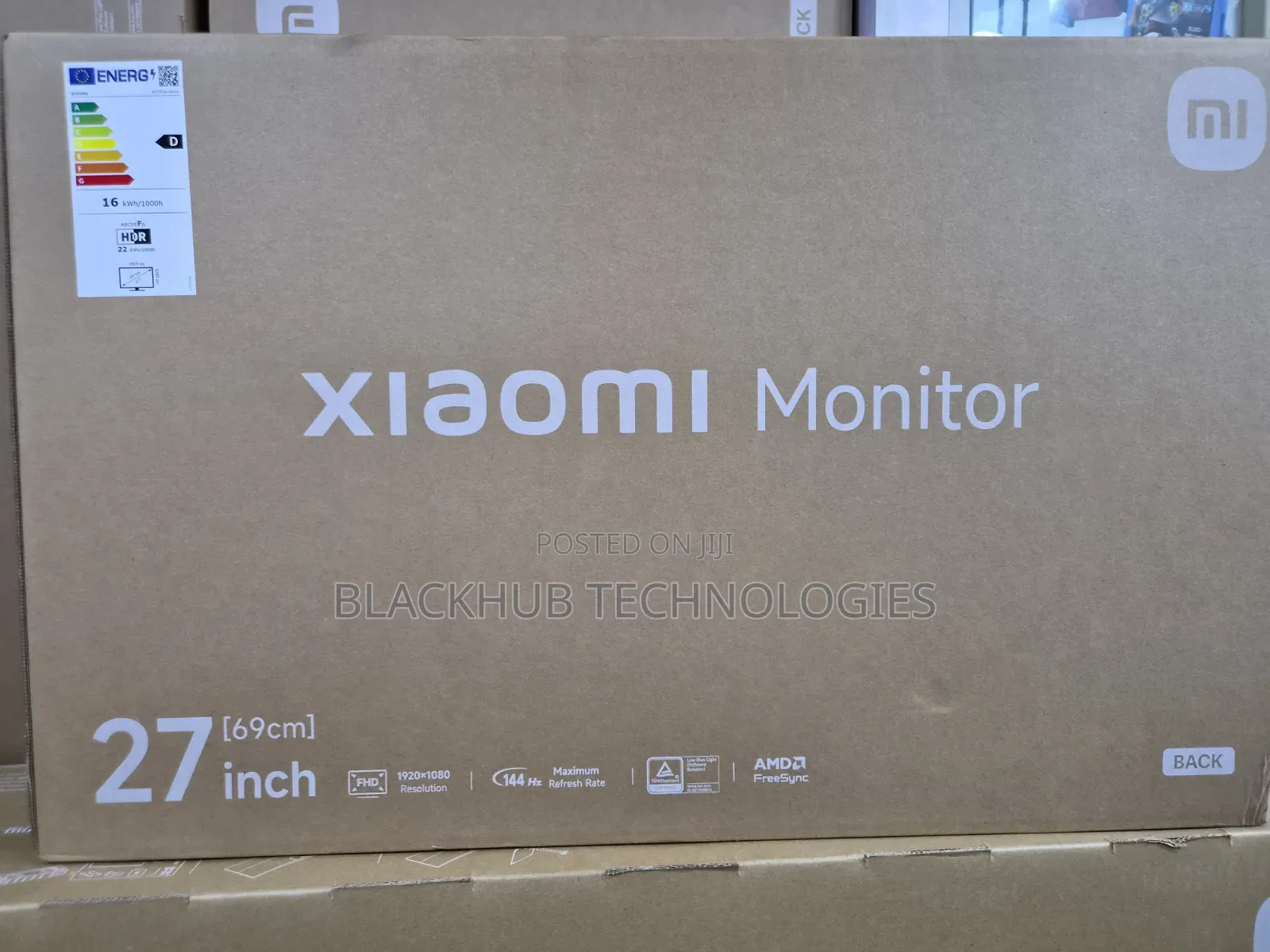 Xiaomi Monitor A27i 2026, FHD, 144Hz Refresh Rate, AMD Freesync