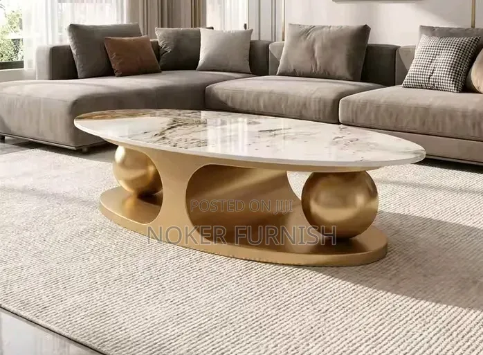 Golden Center Table