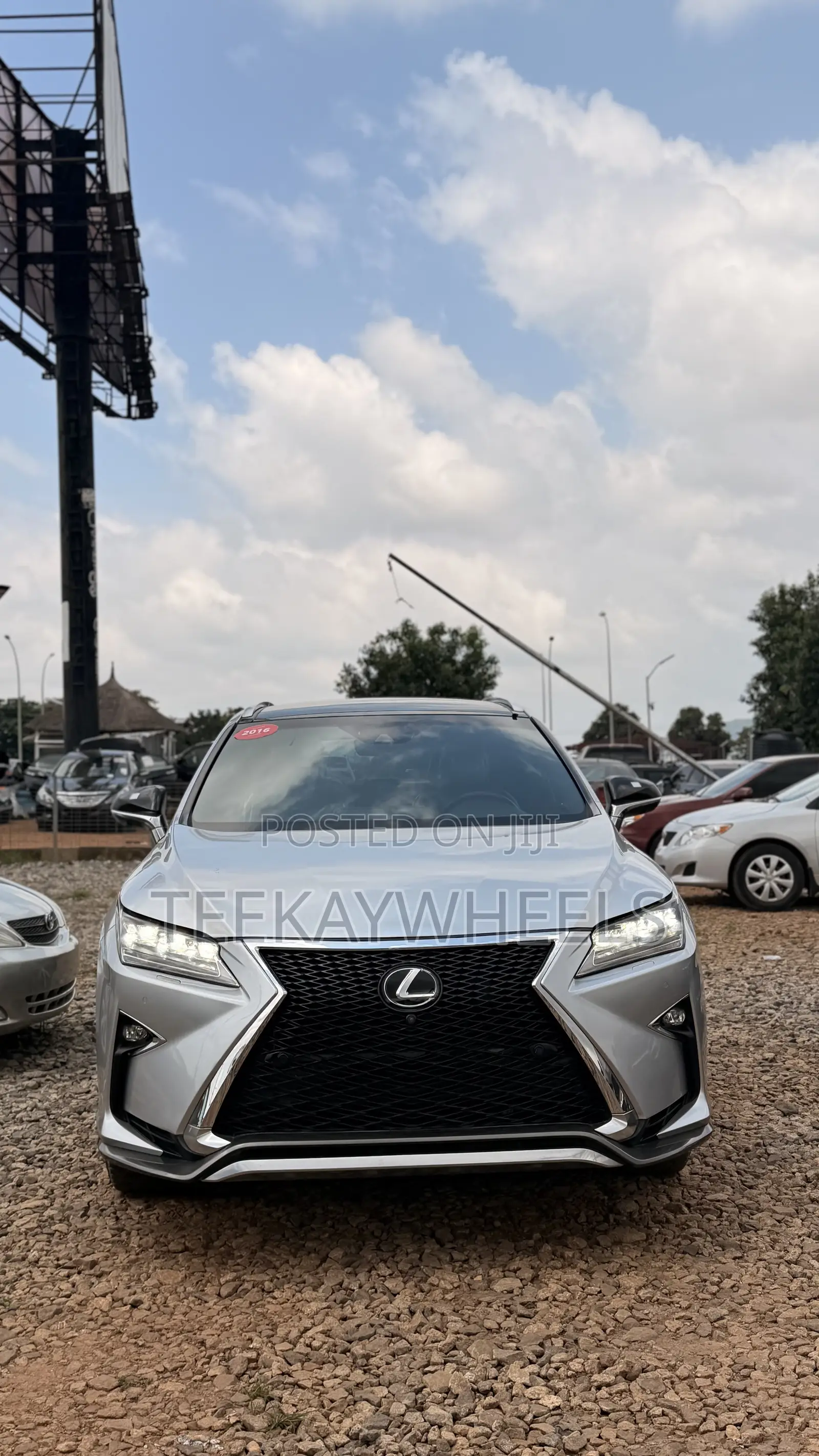 Lexus RX 350 F Sport AWD 2016 Silver