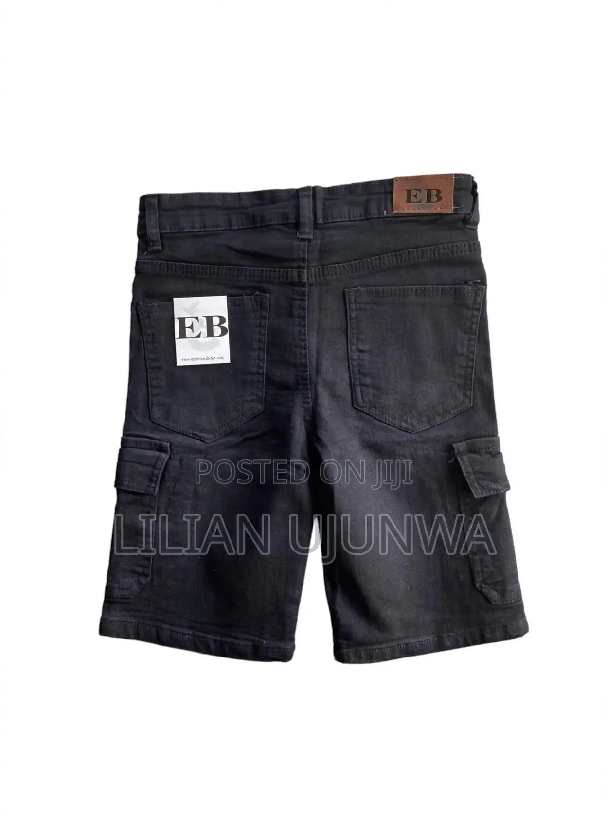 EB Boys Denim Cargo Short - Ages 3 to 8 - High Quality